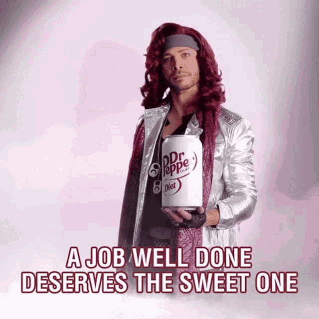 A Job Well Done Dr Pepper GIF - A Job Well Done Dr Pepper Its The Sweet One GIFs