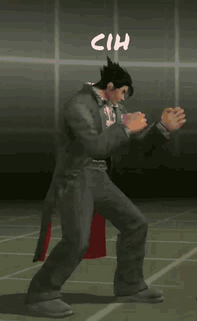 a video game character with the word cih written on the bottom right