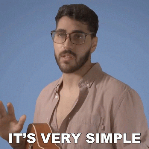 Its Very Simple Rudy Ayoub GIF - Its Very Simple Rudy Ayoub Its Easy GIFs