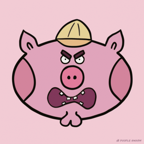 Pig Piggy GIF - Pig Piggy Angry GIFs