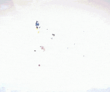 a computer generated image of a light coming out of the water