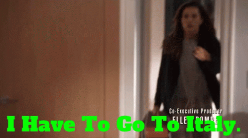 Station19 Carina Celuca GIF - Station19 Carina Celuca I Have To Go To Italy GIFs