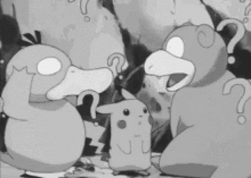 Black And White Pokemon GIF