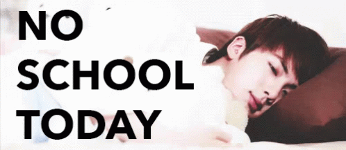 No School Today GIF - No School Today Sleep Sleeping GIFs