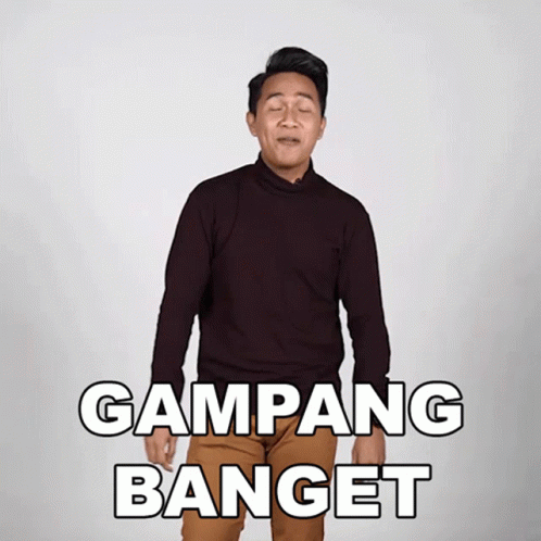 Gampang Banget Ridwan GIF - Gampang Banget Ridwan 3d Entertainment GIFs