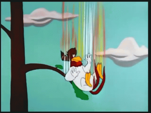 Foghorn Leghorn Fall GIF - Foghorn Leghorn Fall Warner Brothers GIFs