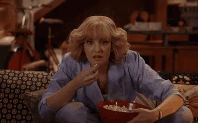 Popcorn GIF - Watching Popcorn But Thats None Of My Business GIFs