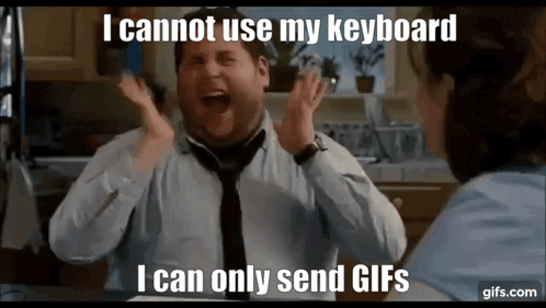 Can Only Send Gifs Cannot Use Keyboard GIF - Can Only Send Gifs Cannot Use Keyboard GIFs