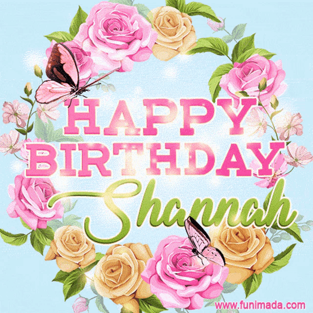 Happy Birthday Shannah GIF - Happy Birthday Shannah GIFs