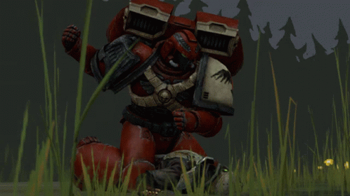 Space Marines Punch GIF - Space Marines Punch Fight GIFs