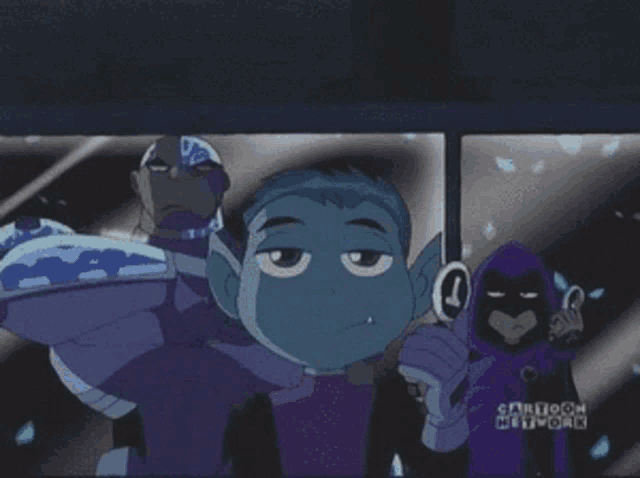 a group of cartoon characters standing next to each other with the words judging you on the bottom