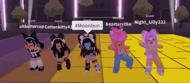 Moonbun Roblox GIF - Moonbun Roblox Moonbun Dance GIFs