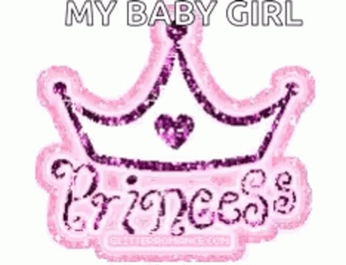 Princess My Baby Girl GIF - Princess My Baby Girl Crown GIFs