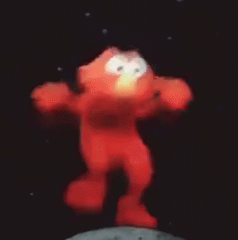 Elmo Can Dance GIF - Elmo Dance Planets GIFs