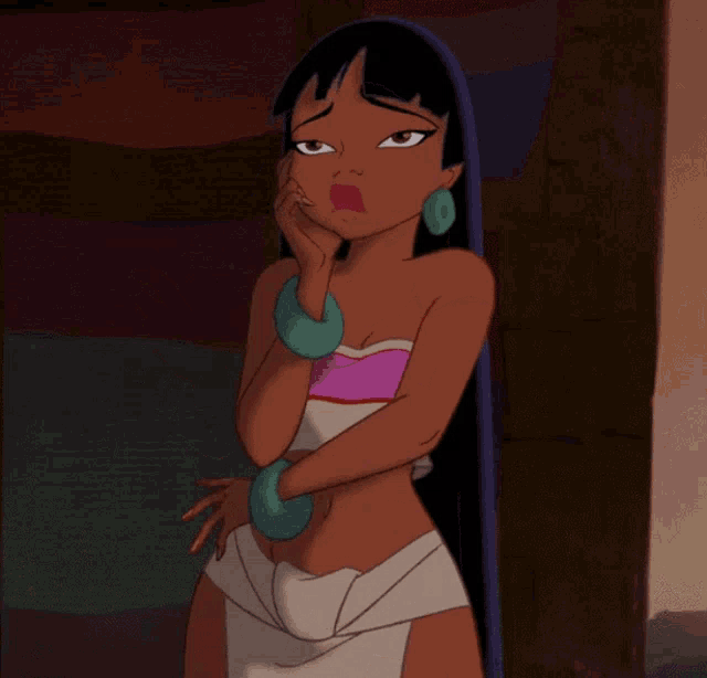 a cartoon of a woman with the words [ hissing ] are you serious below her