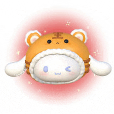 a 3d rendering of a cartoon character wearing a tiger costume .