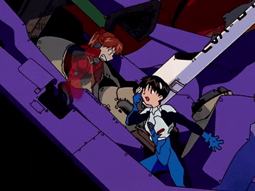 a group of cartoon characters are sitting in a purple vehicle with the letter s on the side of it