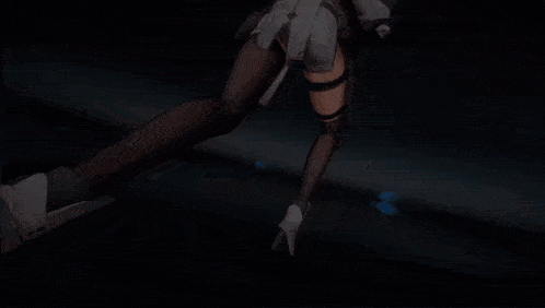 a close up of a woman 's butt with a gun in her pocket