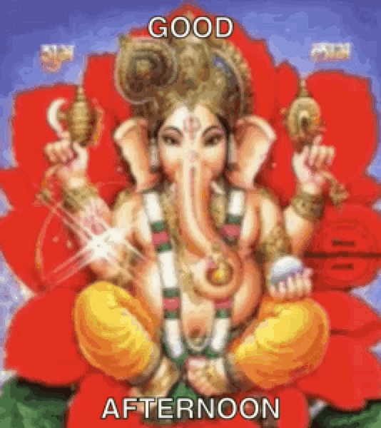 Ganesha Lord GIF - Ganesha Lord Good Afternoon GIFs