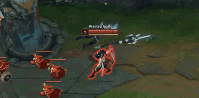 a screenshot of a league of legends game shows a player with the number 12 on his chest