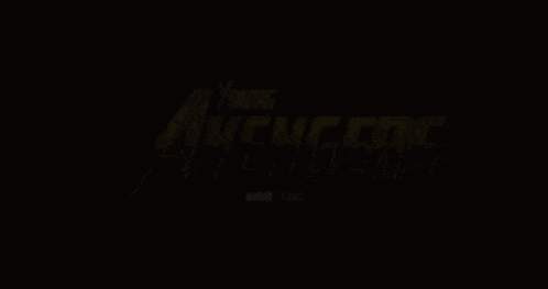 a logo for the young avengers is shown on a black background