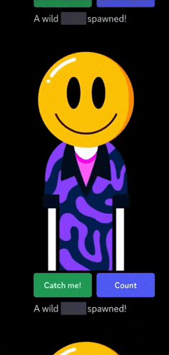 a yellow smiley face with x 's on its eyes and a black background