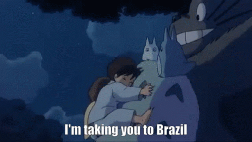 Totoro Ghibli GIF - Totoro Ghibli Brazil GIFs