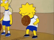 The Simpsons Lisa GIF - The Simpsons Lisa Basketball GIFs