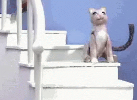 Cats Are Jerks Going Down GIF - Cats Are Jerks Going Down Cat GIFs