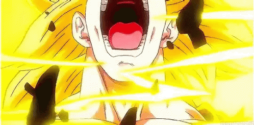 Rage Goku GIF - Rage Goku Super Saiyan GIFs
