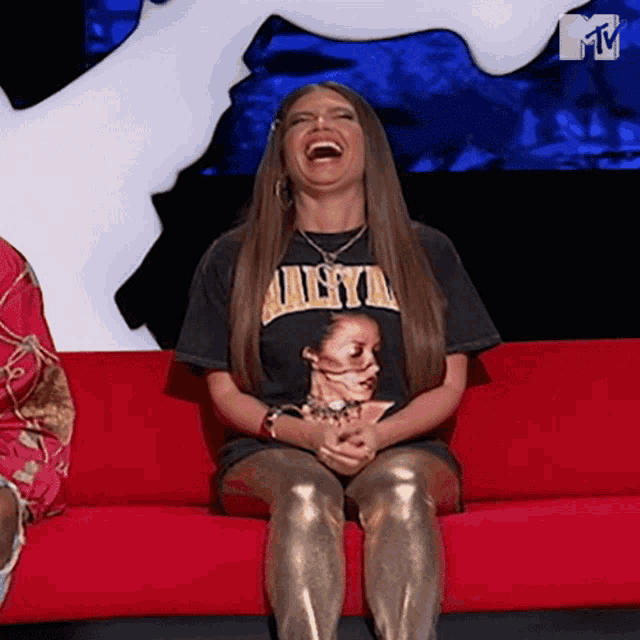 Laughing Chanel West Coast GIF - Laughing Chanel West Coast Hahaha GIFs