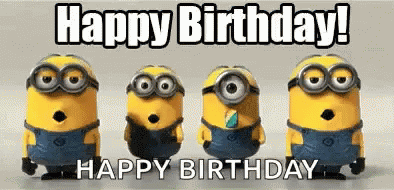 Happy Birthday Minions GIF - Happy Birthday Minions GIFs