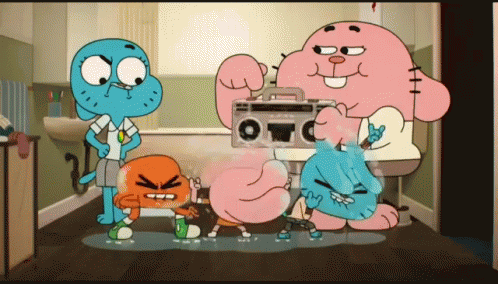 The Amazing World Of Gumball Copatoon GIF - The Amazing World Of Gumball Copatoon Rock GIFs