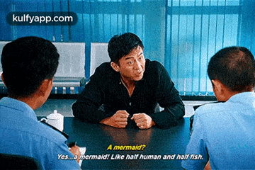 A Mermaid?Yes.Mermaid! Like Half Human And Half Fish..Gif GIF