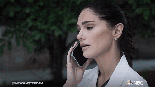 No One'S Answering Dr Lauren Bloom GIF - No One'S Answering Dr Lauren Bloom Janet Montgomery GIFs