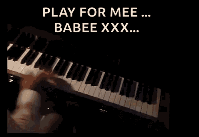 Piano Play For Me GIF - Piano Play For Me Playing Piano GIFs