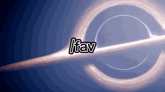 a picture of a black hole with the words itav written on it