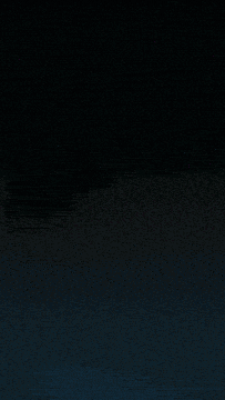 a painting of a lightning strike with a reflection of it in the water