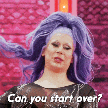 Can You Start Over I Can'T Understand You Jimbo GIF - Can You Start Over I Can'T Understand You Jimbo Rupaul’s Drag Race All Stars GIFs