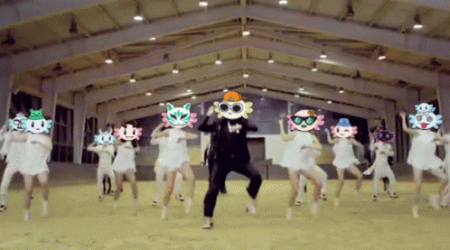 Axolittles Gangnam Style GIF - Axolittles Gangnam Style Dance GIFs