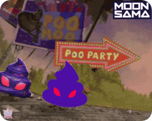 Poop Moonsama GIF - Poop Moonsama Exosama GIFs