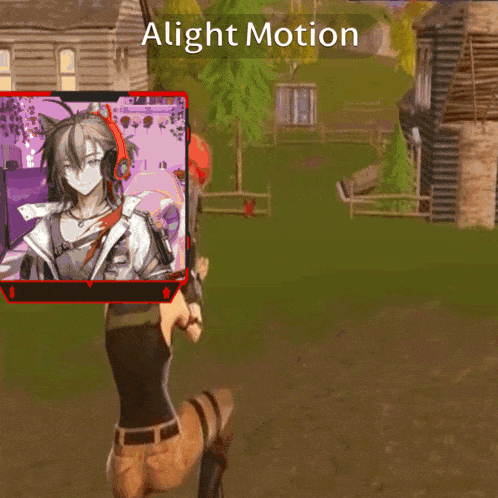 a screenshot of a video game that says ' alight motion ' at the top