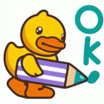 Duck Ok GIF - Duck Ok Draw GIFs