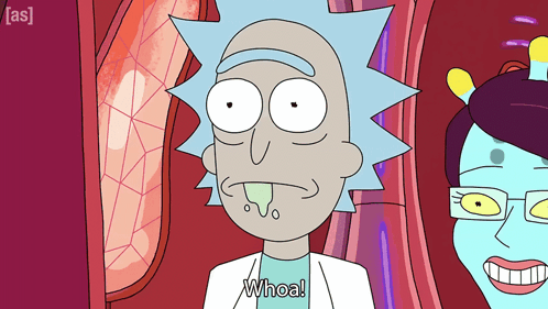 Whoa Rick GIF - Whoa Rick Rick And Morty GIFs