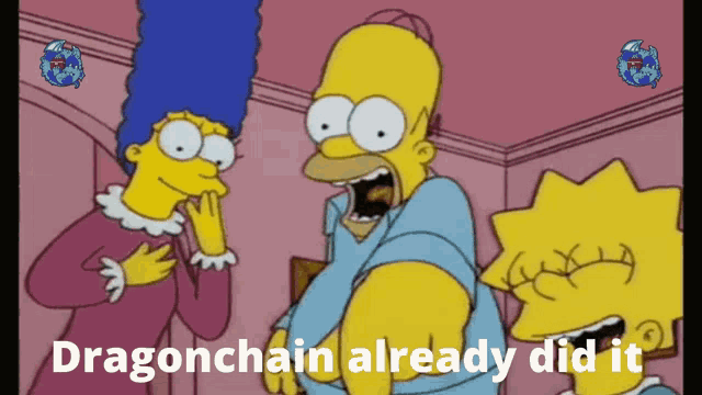Homer Simpson Dragonchain GIF - Homer Simpson Dragonchain Blockchain GIFs