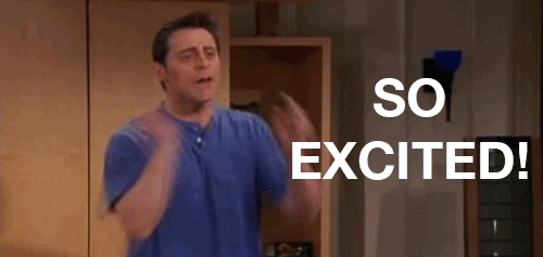 So Excited GIF - So Excited Friends GIFs