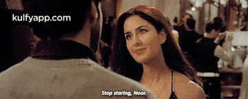 Stop Staring, Noor..Gif GIF - Stop Staring Noor. Katrina Kaif GIFs