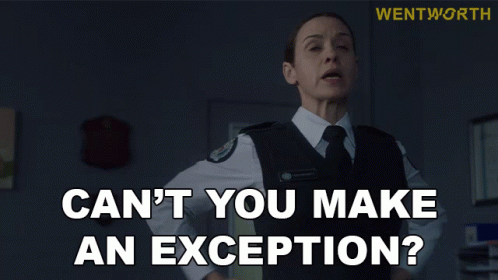 Cant You Make An Exception Vera GIF - Cant You Make An Exception Vera Wentworth GIFs