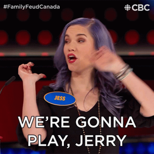 Were Gonna Play Jerry Family Feud Canada GIF - Were Gonna Play Jerry Family Feud Canada Were Gonna Play GIFs
