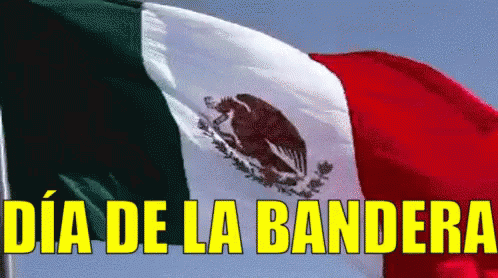 Bandera De México En El Mastil GIF - Bandera De Mexico Dia De La Bandera Flag GIFs